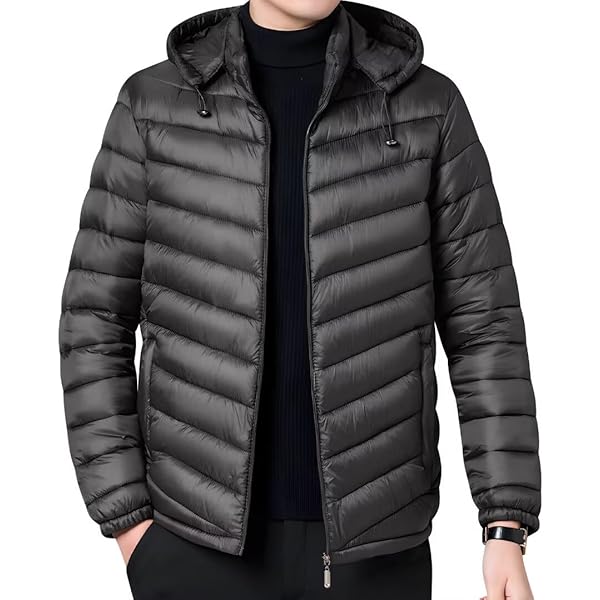 Amazon | JinsX ダウンジャケット メンズ ダウンジャケットトップス